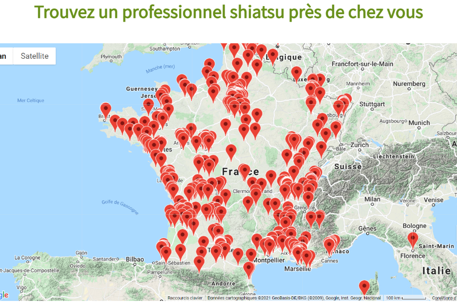 Où trouver un praticien shiatsu ? - © Shiatsu-France.com