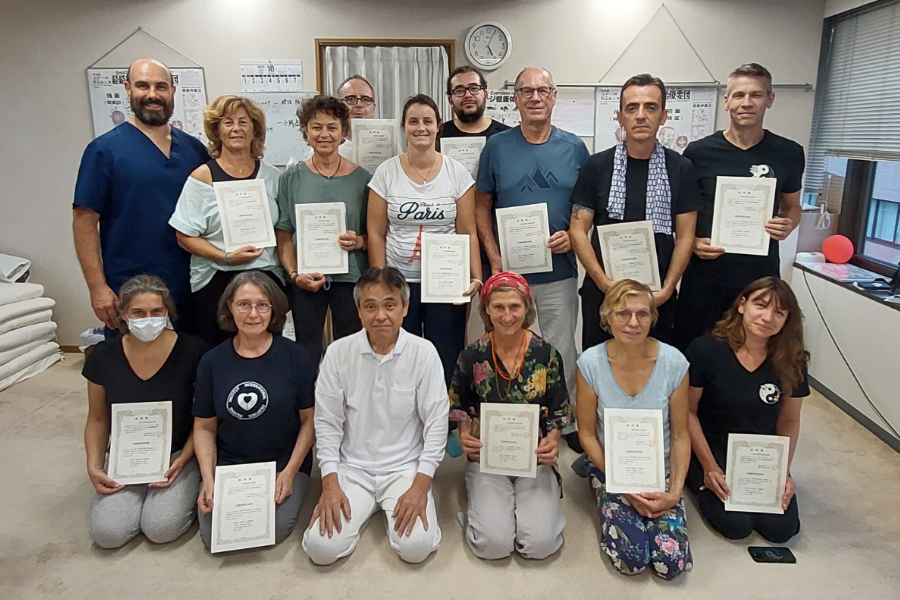 Séminaire au Iokai Shiatsu Center - © Shiatsu-France.com - 医王会指圧センター