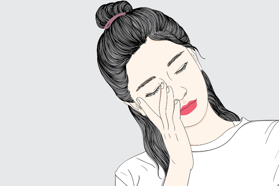Head Massage vs mal de tête - © Saydung - pxbay