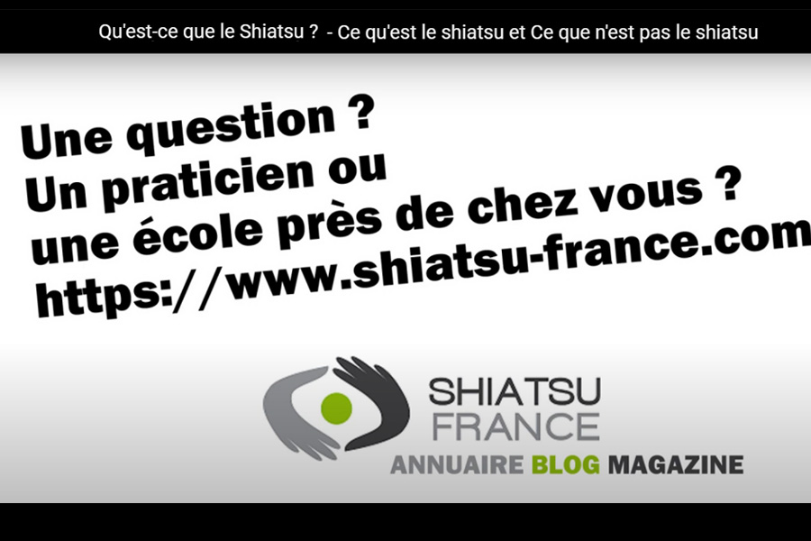 Qu'est-ce que le shiatsu ? - © Shiatsu-France.com