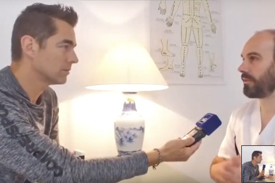 Vidéo le shiatsu pour les sportifs - © France Bleu - le shiatsu dans le sport